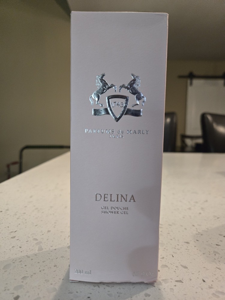 Parfums de Marly Delina Shower Gel 6.7 oz / 200 ml - Unused New in Box
