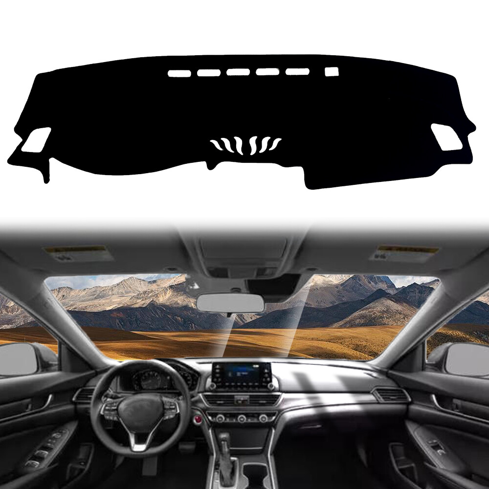 Custom Dash Cover Mat for Honda Accord 2018-2021 UV-Protect Interior Dashboard Pad