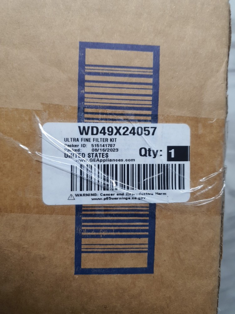 OEM GE Dishwasher Cleanable Fine Filter Wd12x23736 WD49X24057