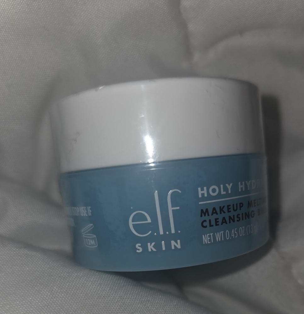 e.l.f. Holy Hydration Makeup Melting Cleansing Balm ~Travel Size 0.45oz./13g NEW