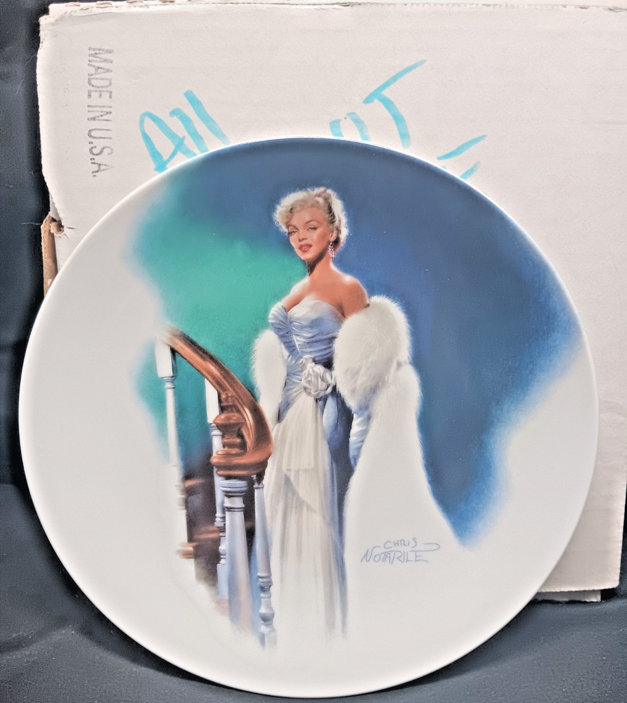 Marilyn Monroe All About Eve 1992 Collector Plate