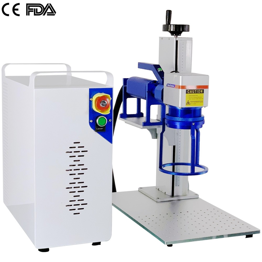 50W RAYCUS Fiber Laser Marker for Lightburn Software Mark Engraver FEDEX LOGO