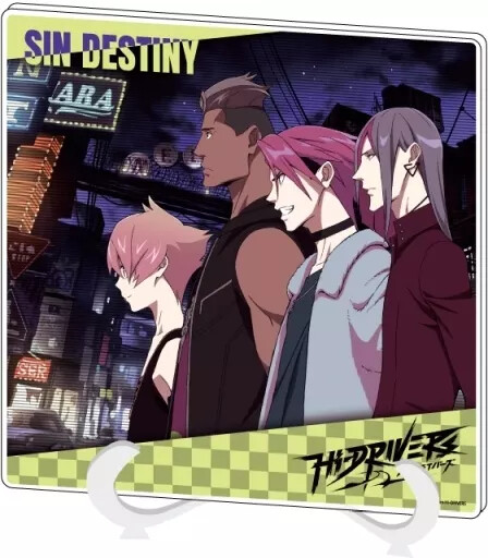 Acrylic Stand Panel 03. Sin Destiny Art Board High Drivers
