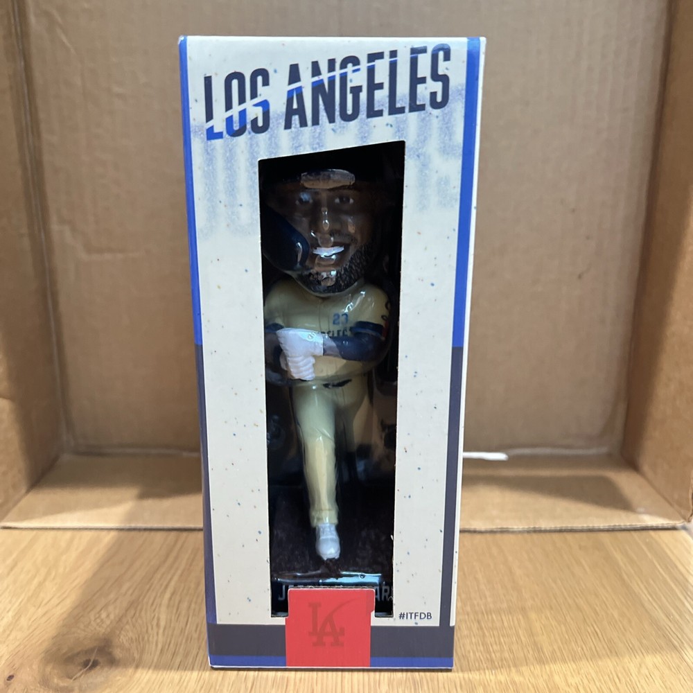 Jason Heyward World Champions LA Dodgers City Connect Jersey Bobblehead SGA 2024