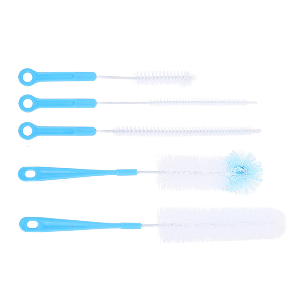 5 Pcs Bottle Brushes for Cleaning Water Effortless Child Baby