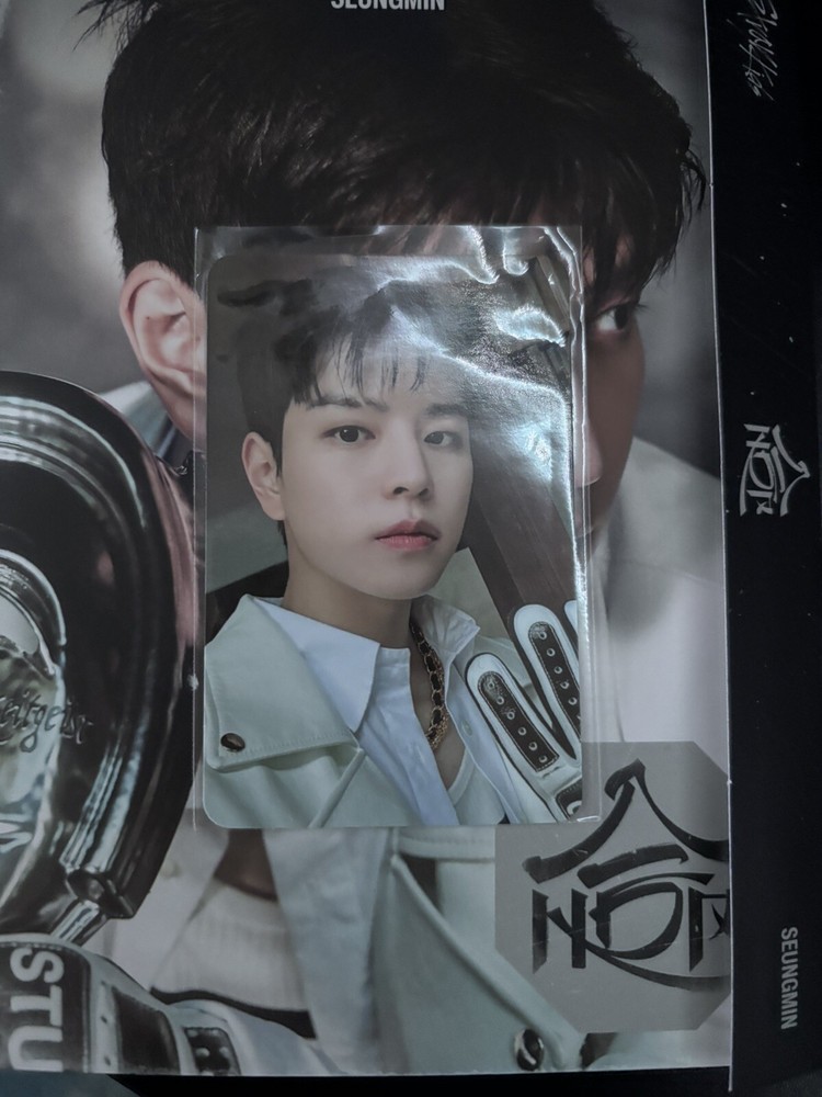 Stray Kids Hop Official Seungmin Photocard