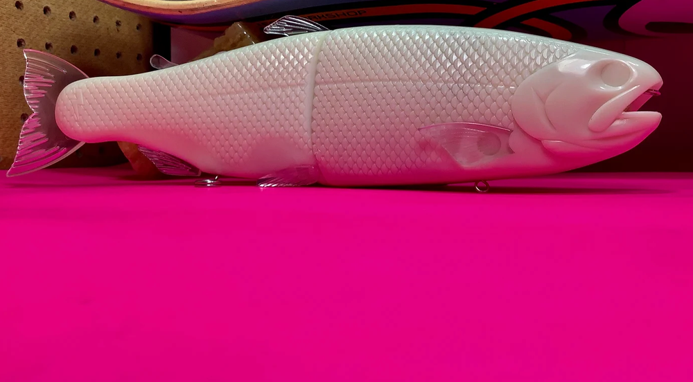 Hinkle Trout Swimbait 11 Inch Unpainted Lure Clone