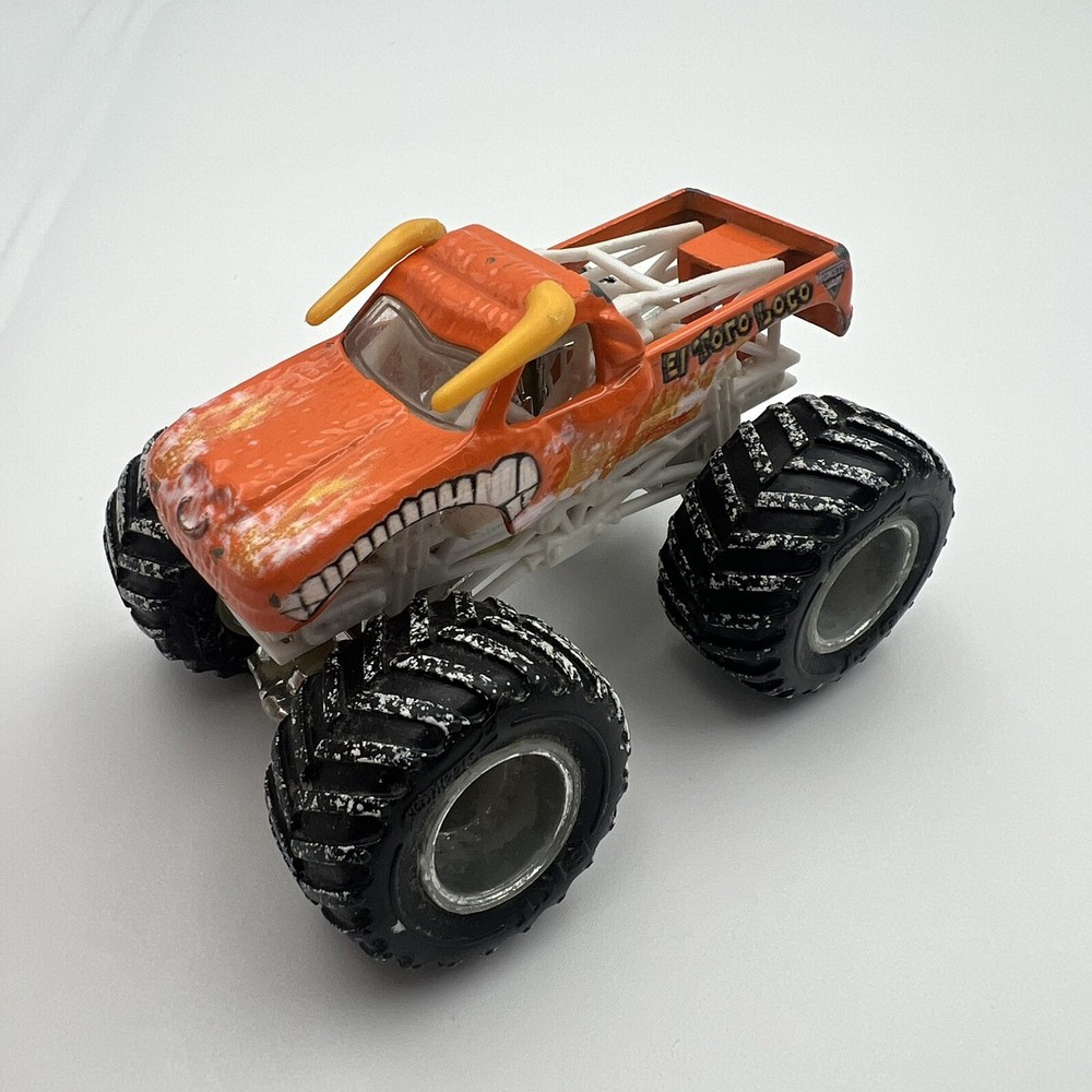 Hot Wheels Hotweiler 1:64 Monster Jam Monster Truck Diecast Orange & Yellow Toy