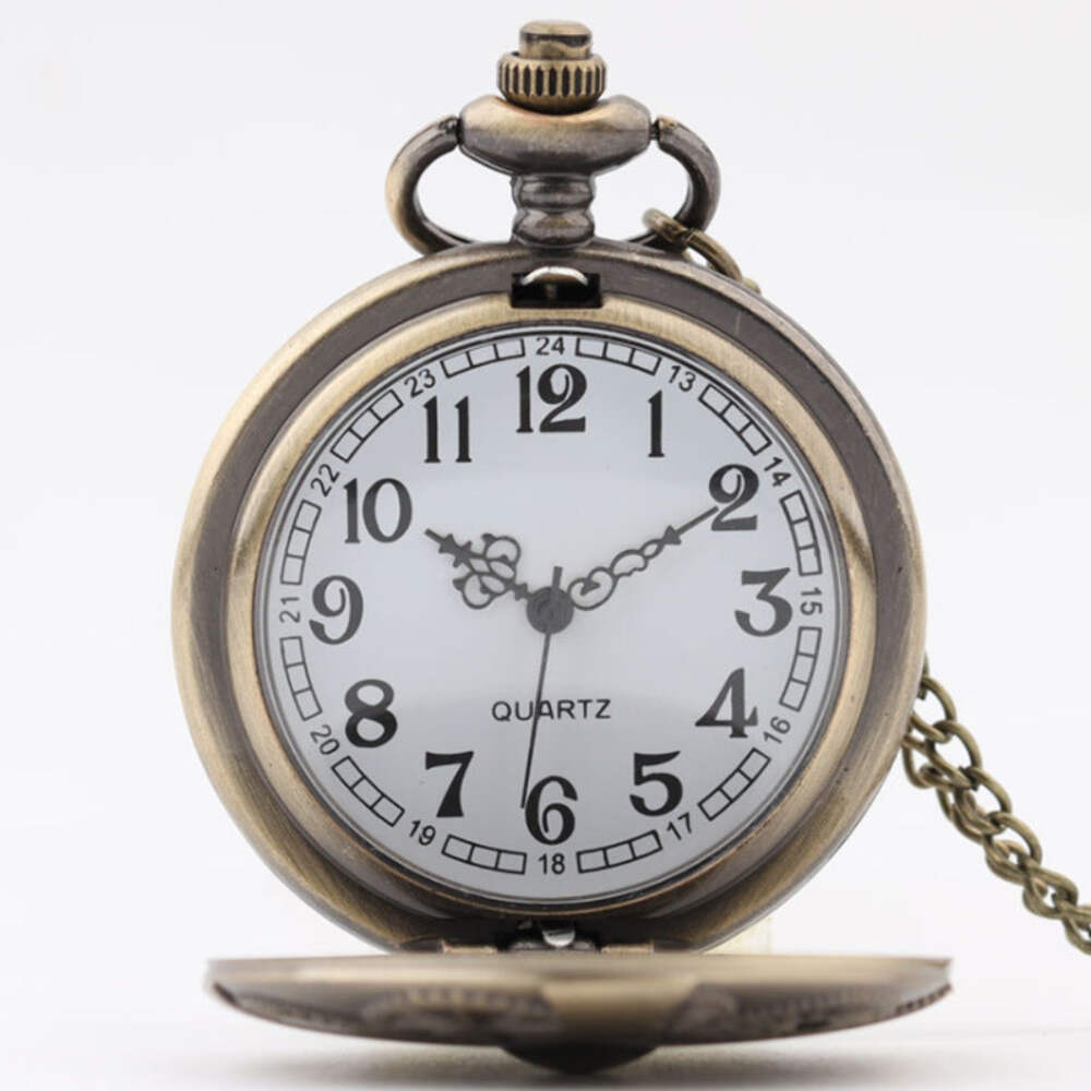 Vintage Little Prince Design Quartz Pocket Watch with Antique Style