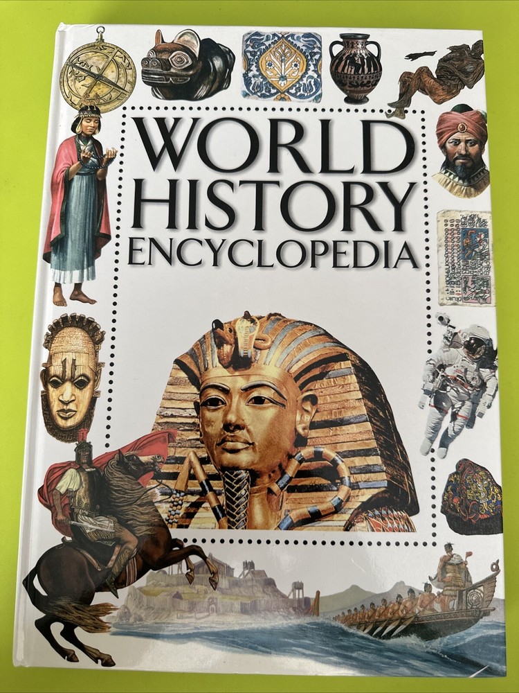 Explore 4 Million Years of World History in Anita Ganeri's Comprehensive Hardcover Encyclopedia