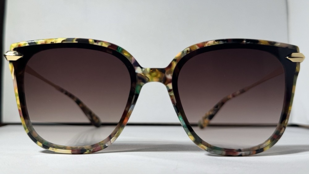 KREWE  DEDE NYLON Canary  18K Sunglasses