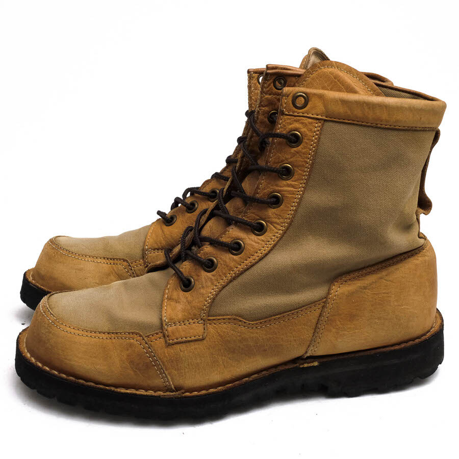 Danner Mountain 600 Hiking Boots Brown Nubuck Leather Size 8