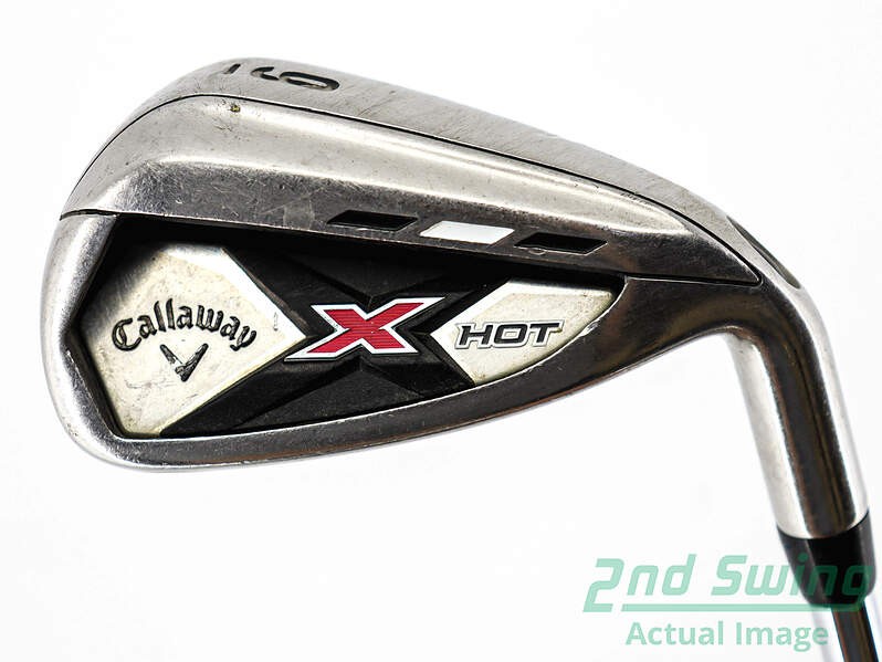Callaway X Hot 19 Single 9 Iron Steel Regular Right Hand 36.75in