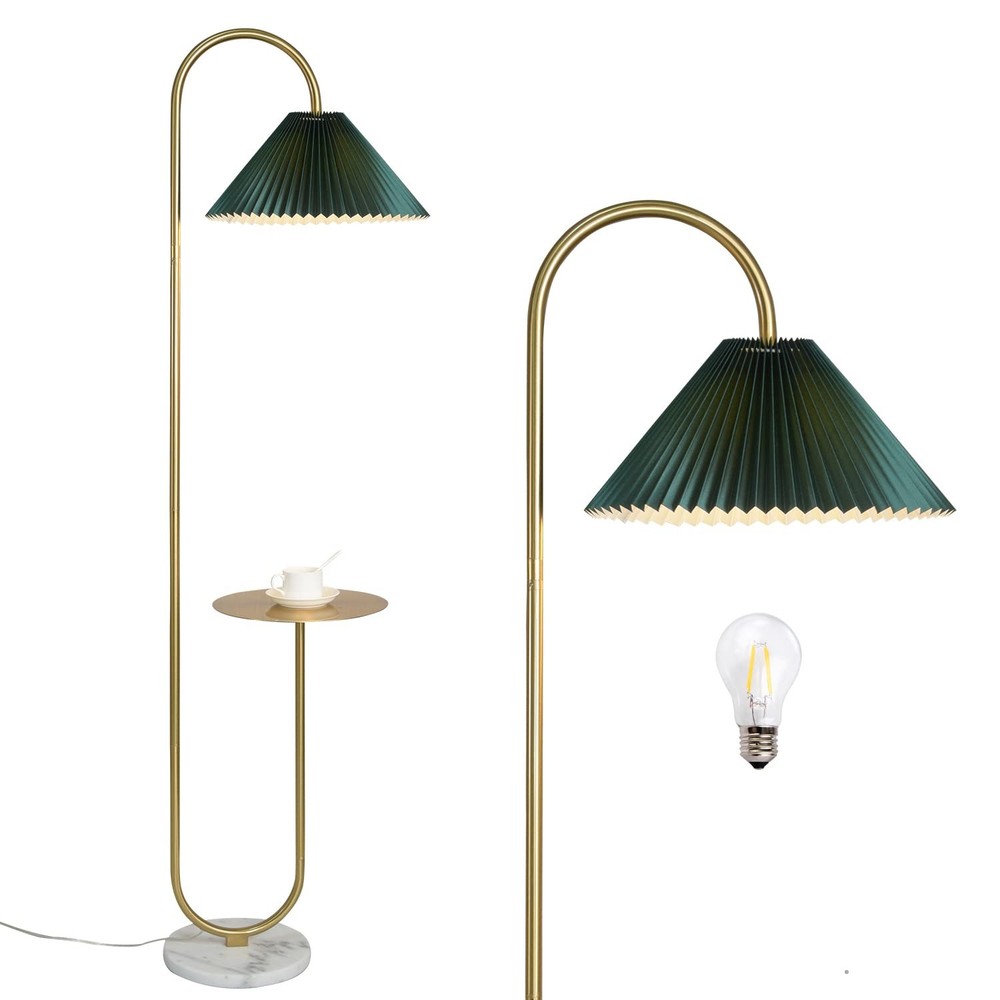 Modern Elegant with Tray Floor Lamp for Office Cafe Den Living Room Bedroom, ...