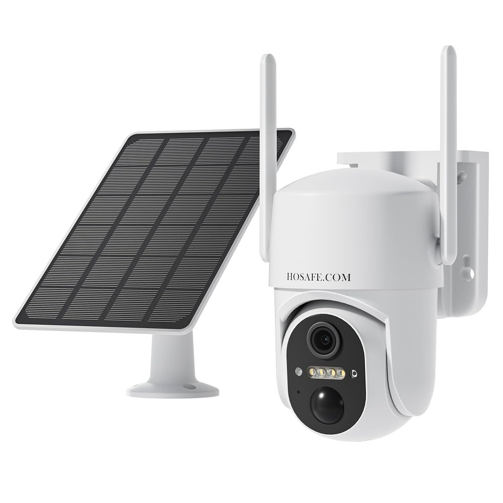 Cameras for Home Security Outdoor, WiFi Outdoor Camera Wireless, Solar Securi...