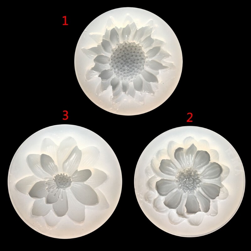 Flower Mold Handmade Epoxy Silicone Mold Epoxy Resin Molds Making