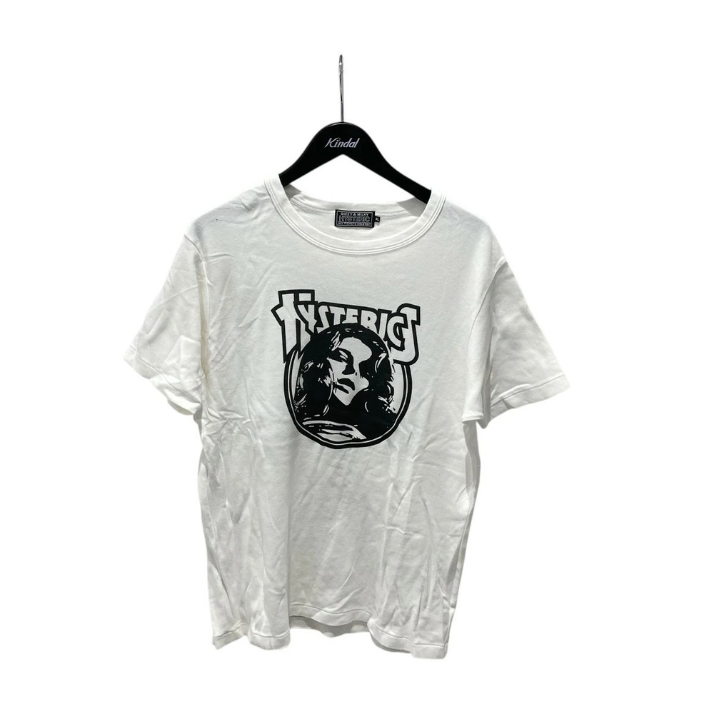 Hysteric Glamour White LL Short Sleeve T-Shirt Used Good Condition
