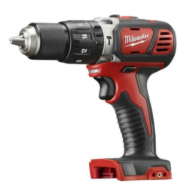 Milwaukee M18 18V Lithium-Ion Cordless Compact Hammer Drill 1/2 Inch 2607-20