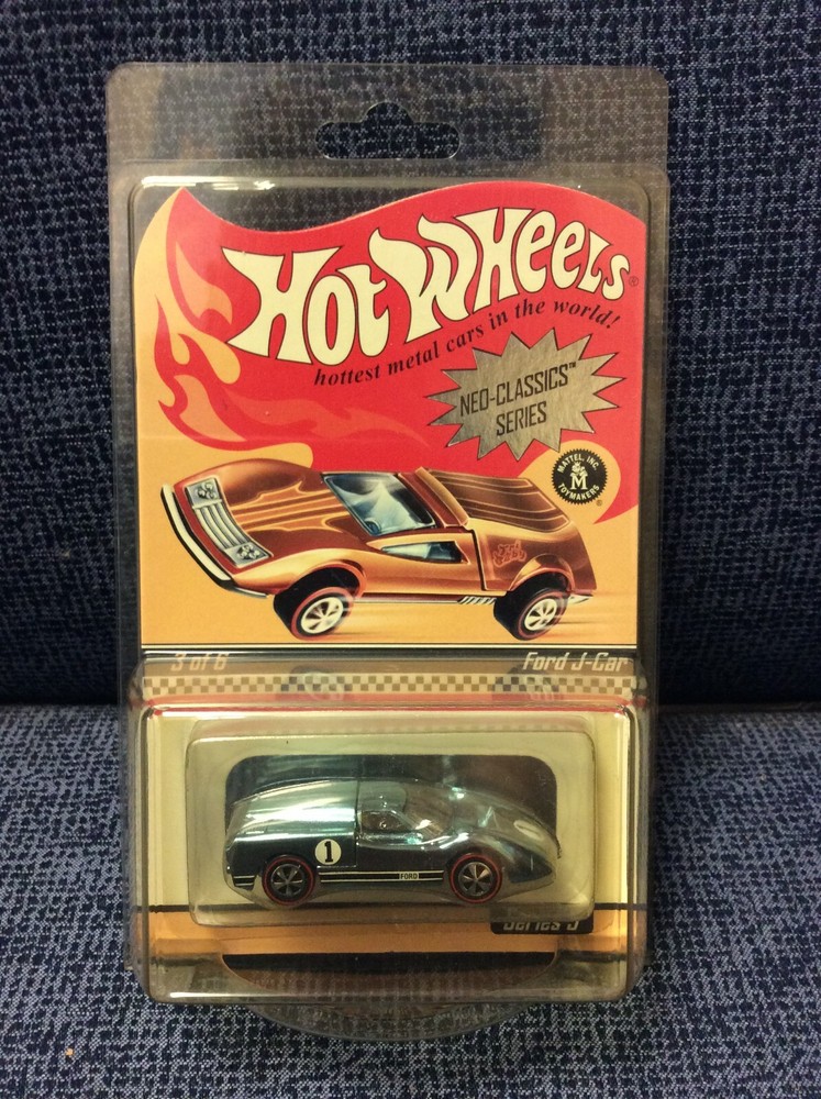 HOT WHEELS RED LINE CLUB NEO-CLASSICS SERIES 9 FORD J-CAR #3999/5000