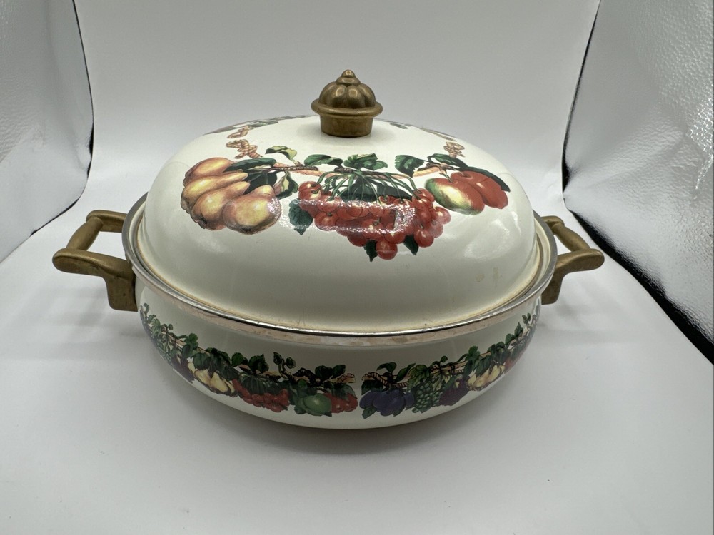 Kensington Garden 3.8 Qt Vitroceramic Dutch Oven with Lid by Tabletops Unlimited