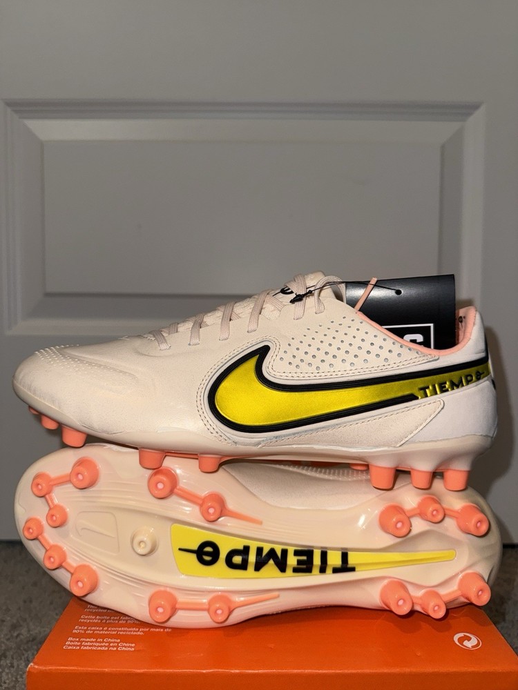 Size 7 Nike Tiempo Legend 9 Elite AG Pro Guava Ice Men’s DB0824-801 Brand New