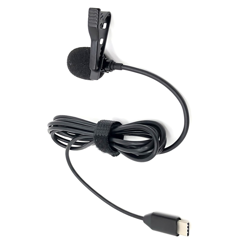 35Hz-18KHz Type C Clip On Lavalier Omnidirectional Microphone for DJI Pocket 3