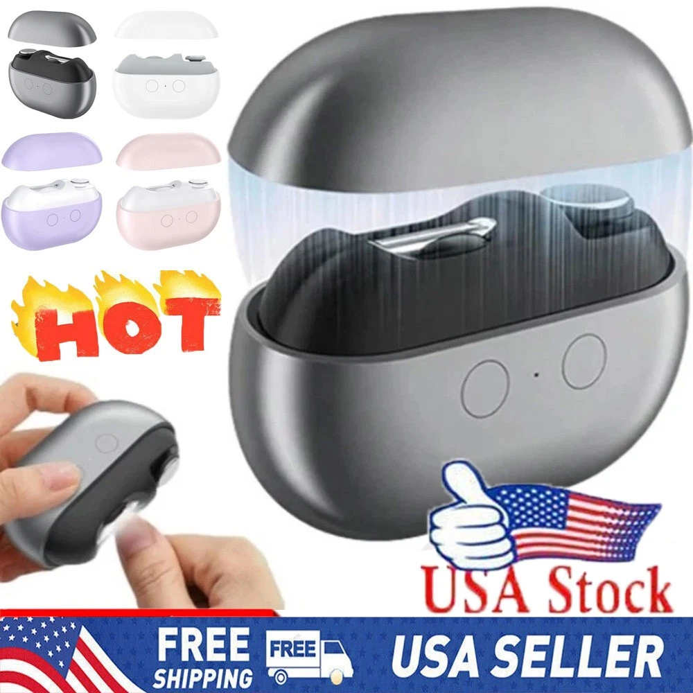 Rechargeable Electric Nail Clipper - 3 In 1 Electric Toenail Clippers with LED