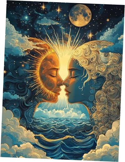 5D Diamond Painting Kits for Adults, Two Women Design by Number Art