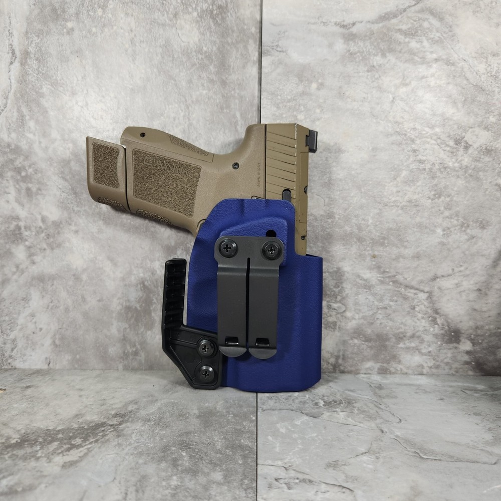 IWB Holster With Mono Block + Claw In Police Blue Pick Your Model.