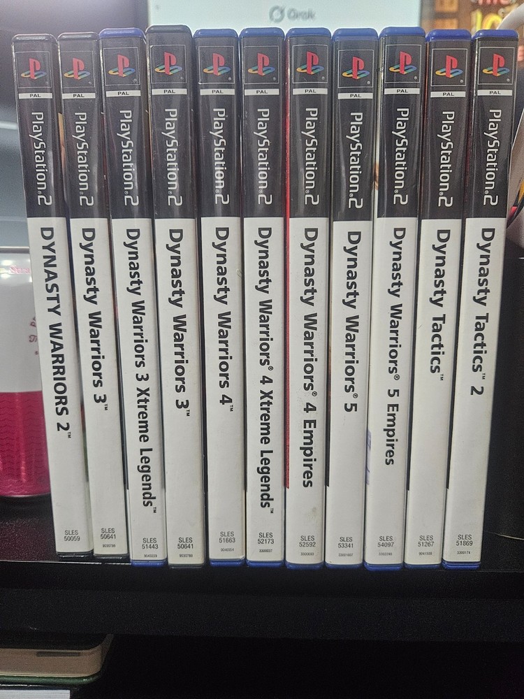 Dynasty Warriors PS2 PAL European Bundle (12Games) – Personal Childhood Collect