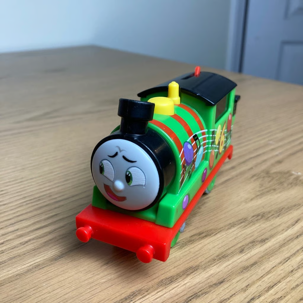 Thomas & Friends Fisher Price Trackmaster Party Train Percy Motorized TESTED