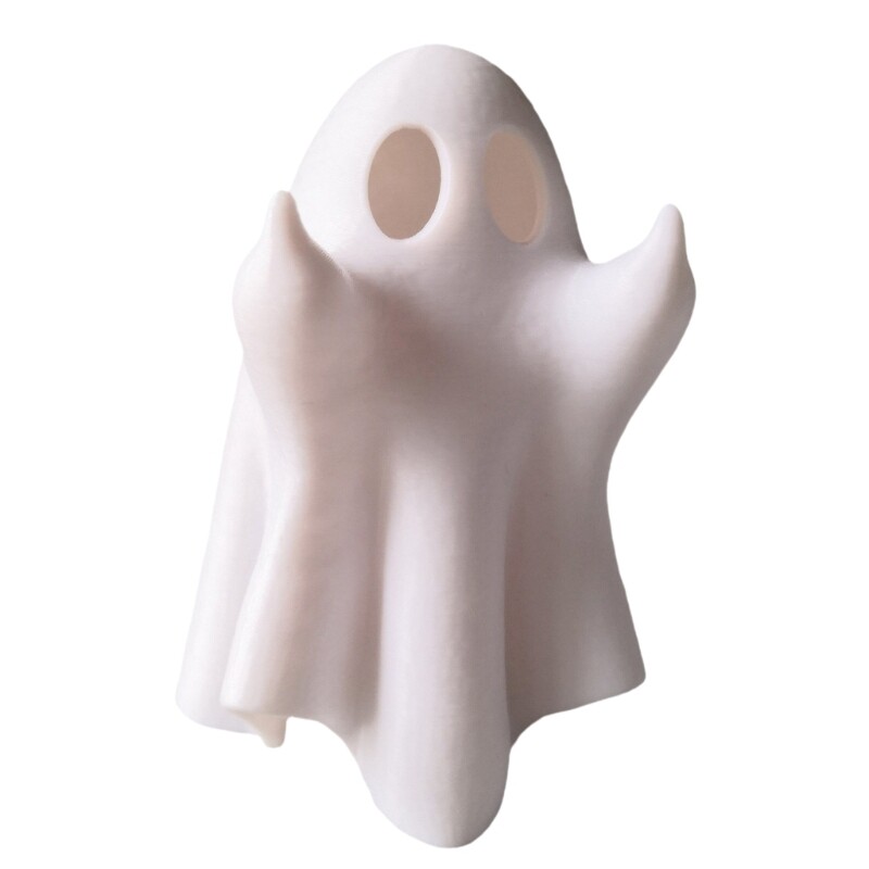 Stylish Ghostly Resin Statue Small Decorative Specter Ornament for Home Office
