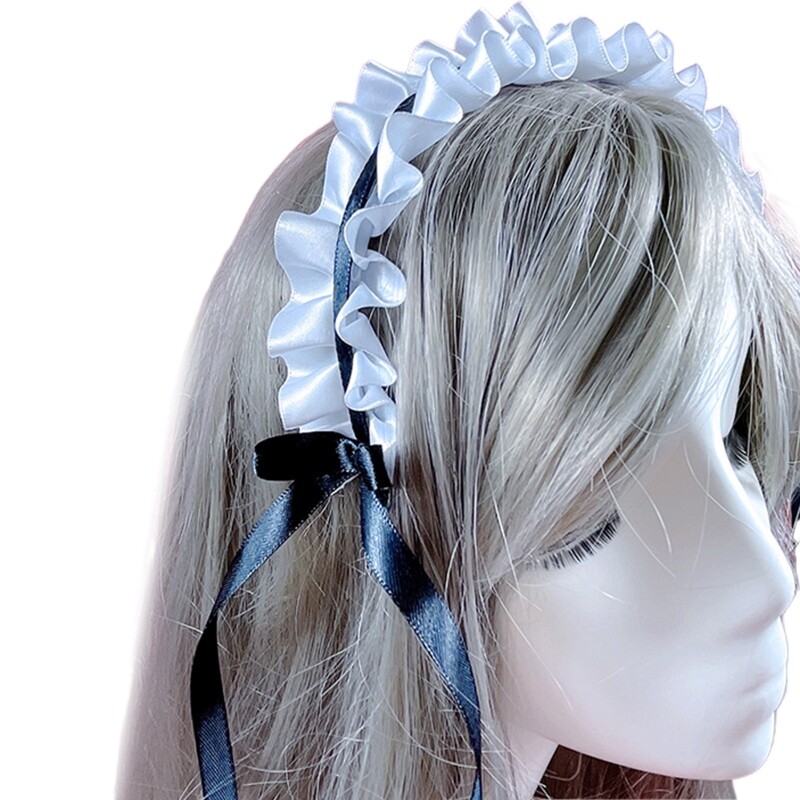 Elegant Sweet Hair Hoop with Bowknot and Lace Hairband for Girls