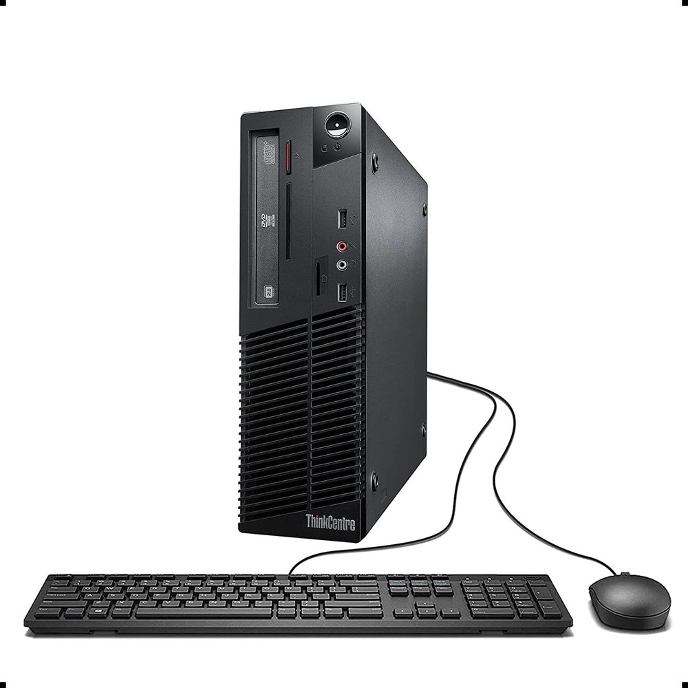 Lenovo Clearance Sale Desktop Computer Intel i5 4GB RAM 250GB SSD Windows-image