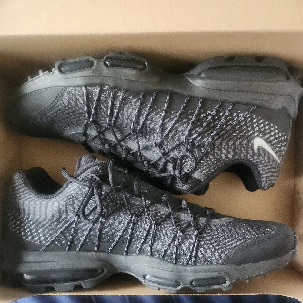 Size 11 - Nike Air Max 95 Ultra JCRD Black