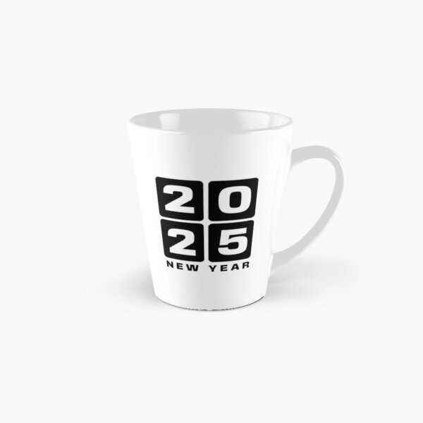 2025 New Year Tall Mug – Perfect Gift for Family & Friends