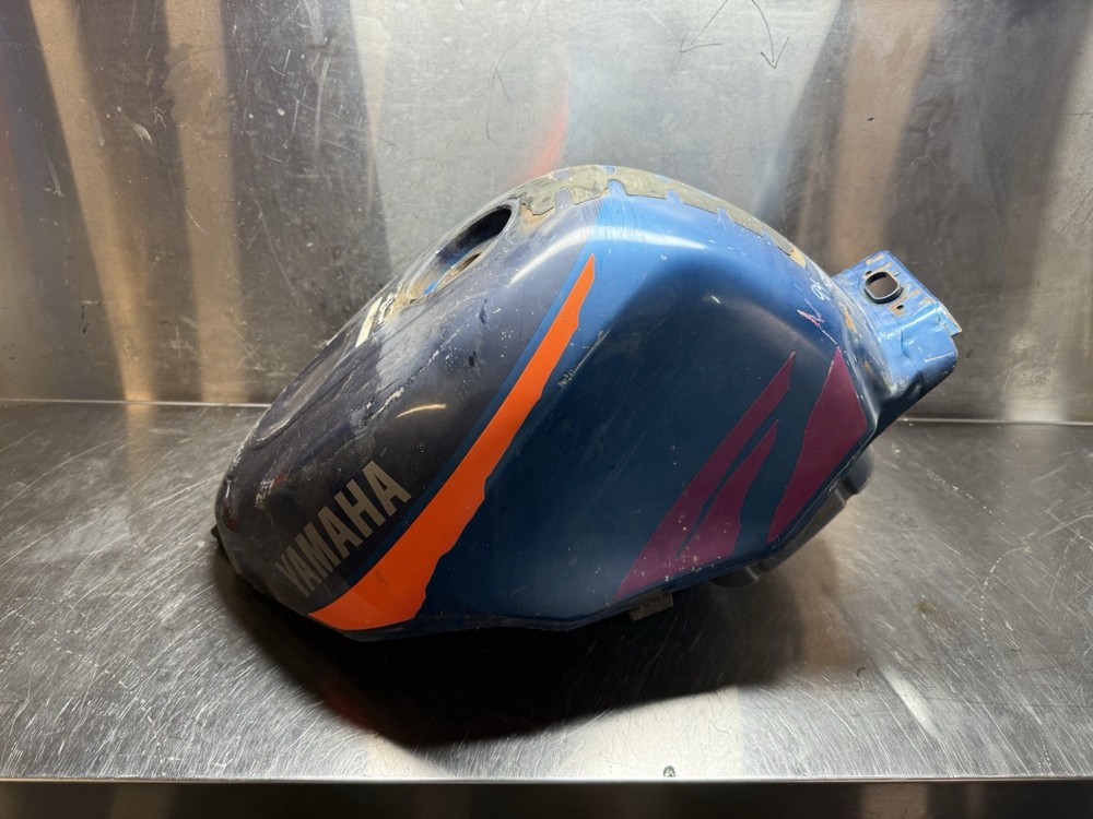 Yamaha R6 600 YZF600 Steel Cap Tank Petrol Gas Fuel OEM genuine YZF 1994 94