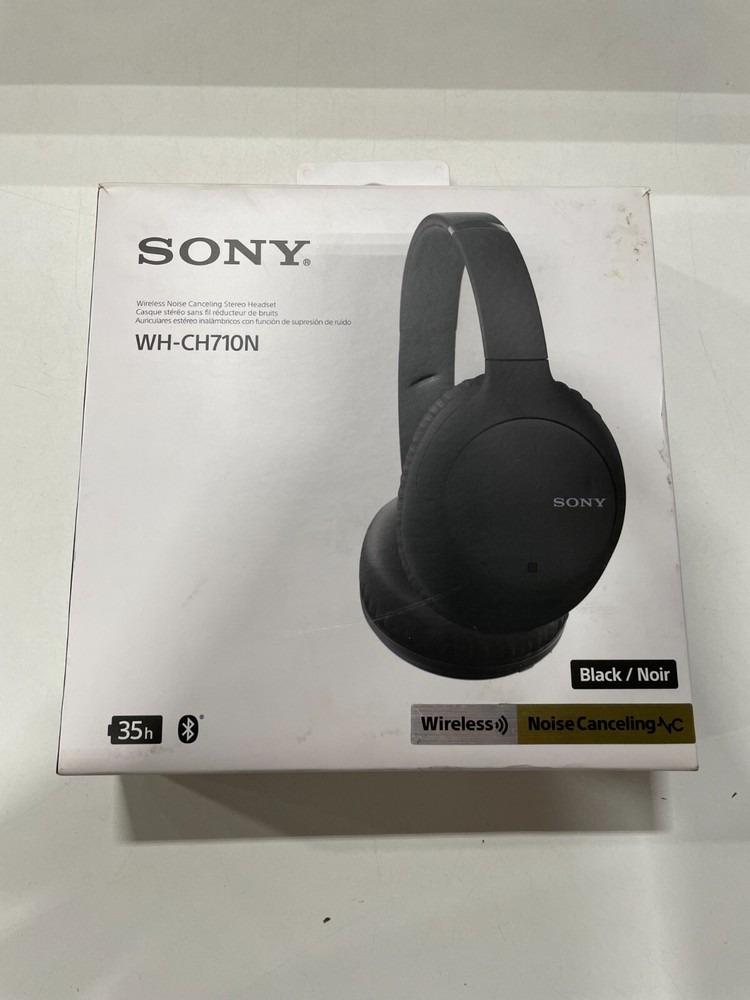 Sony WH-CH710N Wireless Noise-Canceling Headset - Black