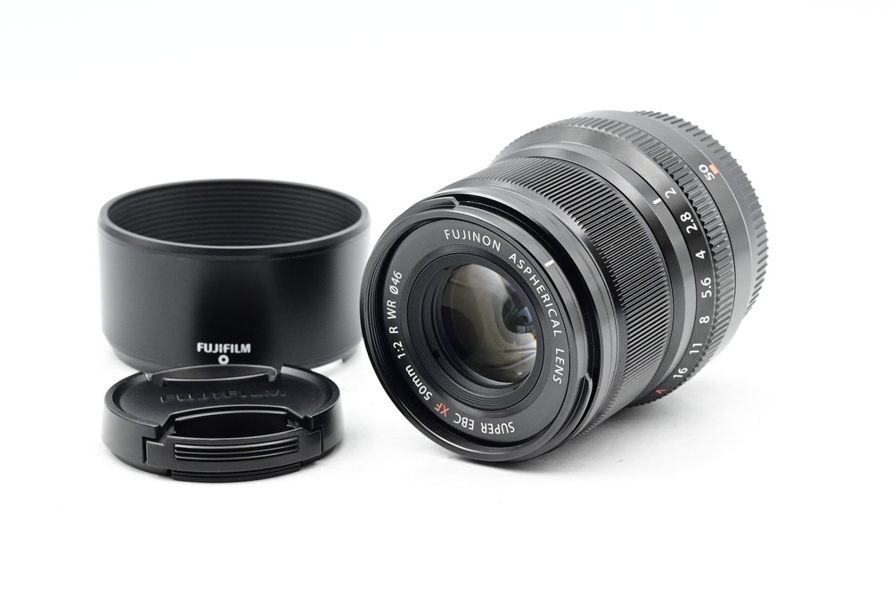 Fujifilm XF 50mm f2 R WR Weather-Resistant Lens for X-Mount Cameras