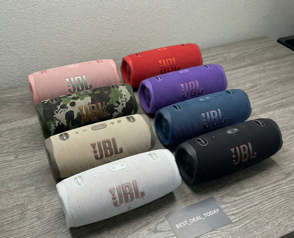 JBL Charge 6 Portable Waterproof Drop-Proof Bluetooth Wireless Speaker 28Hr Play
