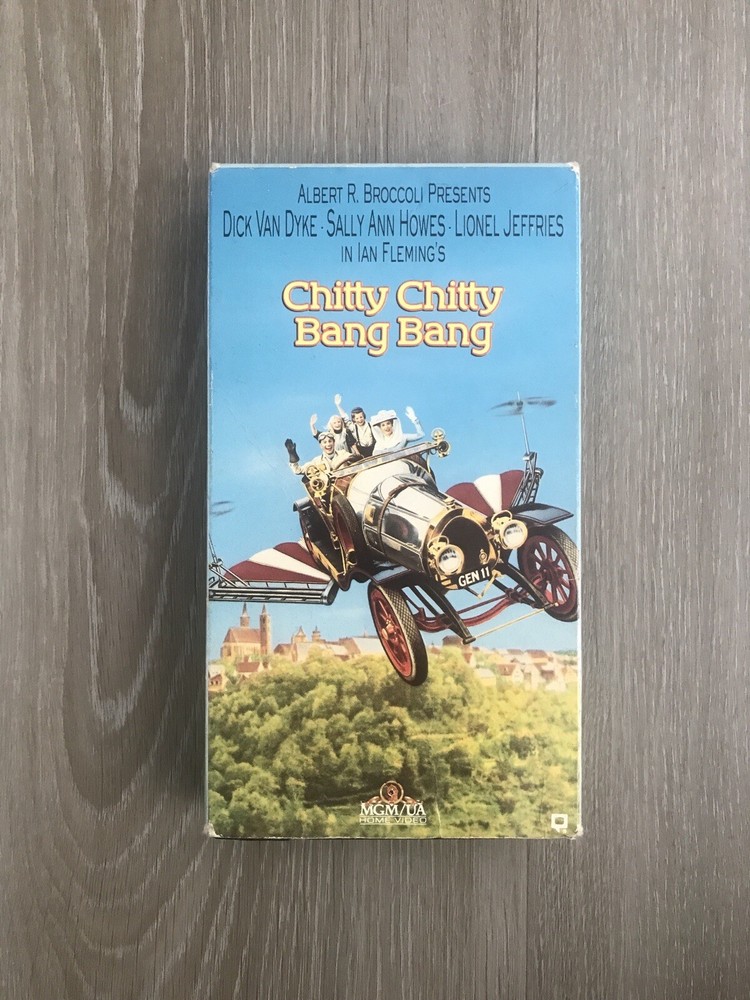 Chitty Chitty Bang Bang (VHS, 1989) Rated G MGM Home Video Dick Van Dyke Vintage