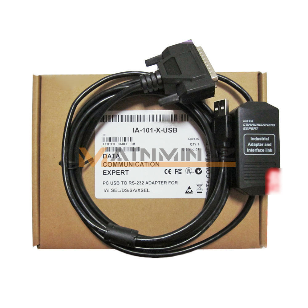 ONE New IA-101-X-USB FOR USB IAI controller SEL/DS/SA/XSEL Programming Cable