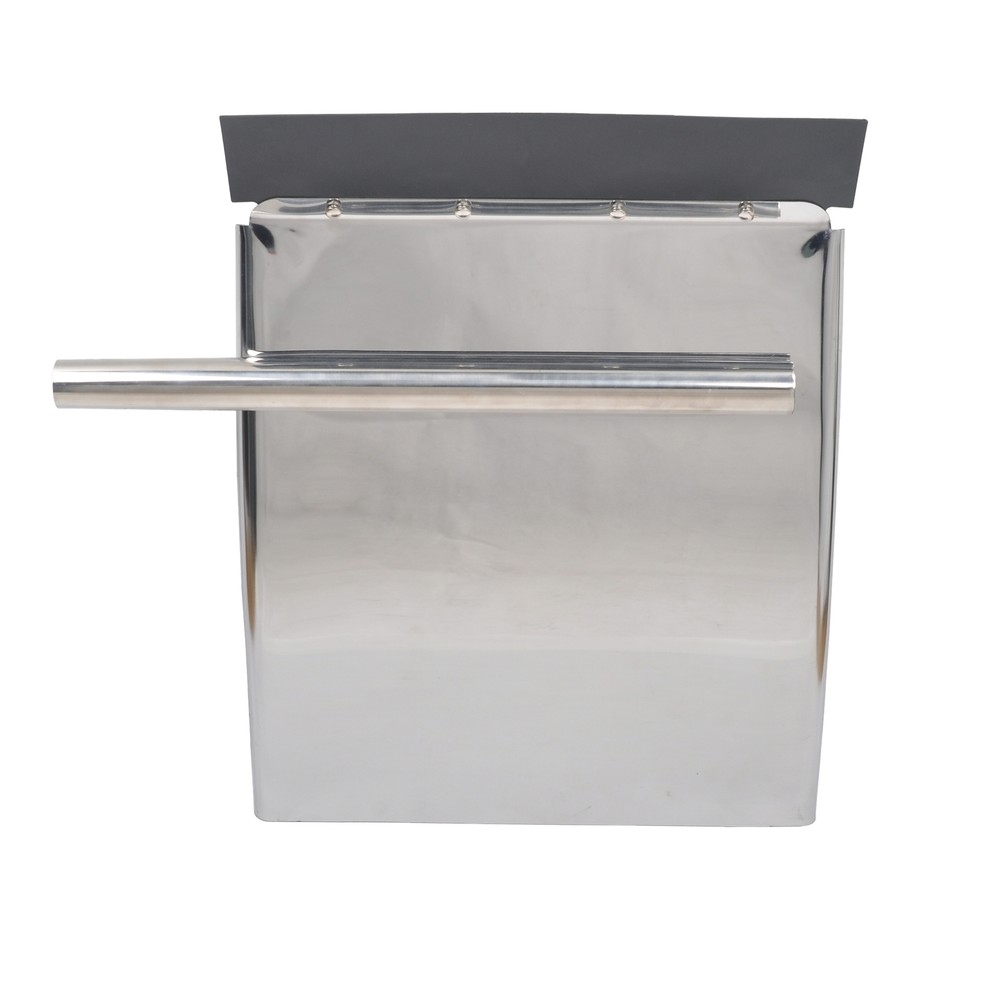2PCS 24x27 Stainless Steel Quarter Fender Kit for Semi Truck Trailer Big Rigs