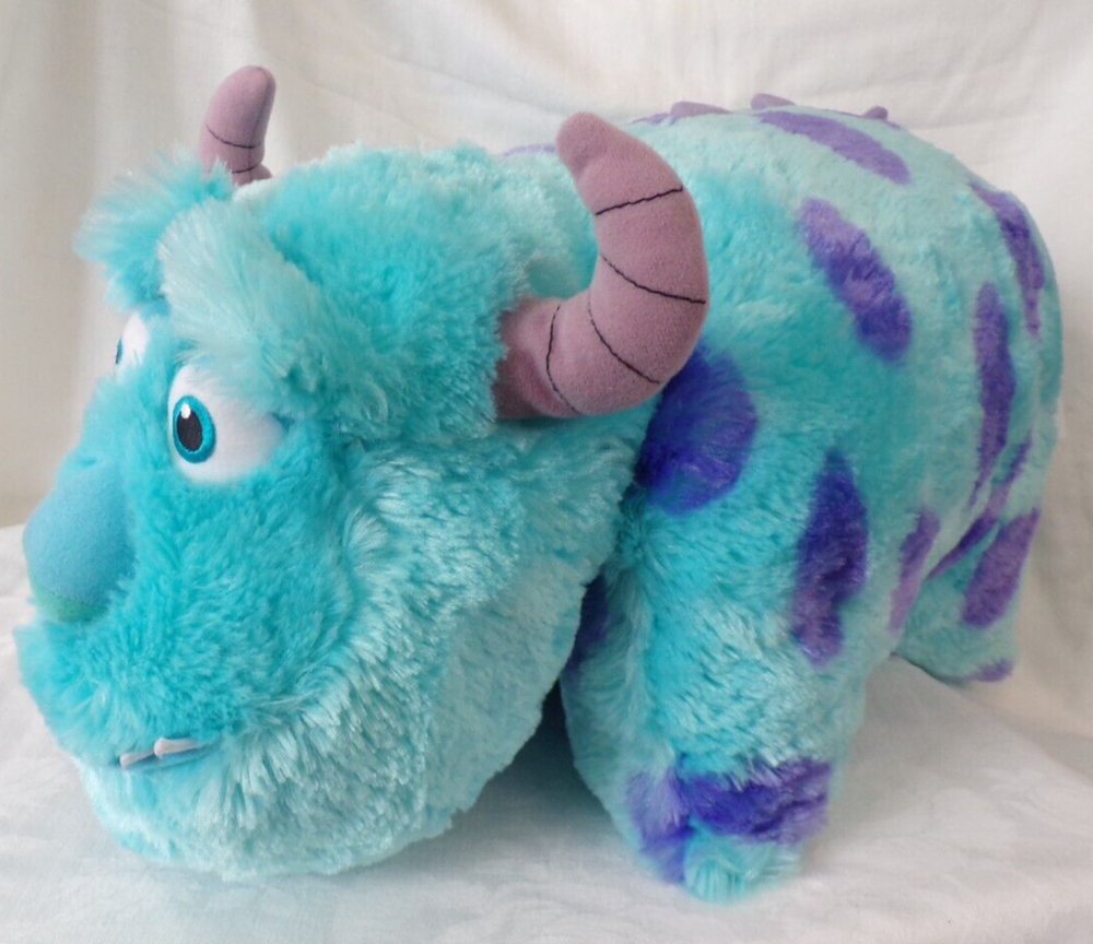 Disney Parks Sulley Monsters Inc 20-Inch Plush Pillow Pet Stuffed Animal