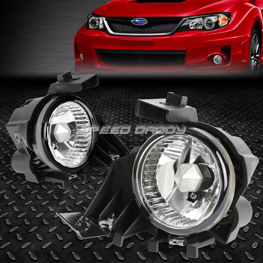 08-11 Subaru Impreza WRX Clear Bumper Fog Light Replacement Lens