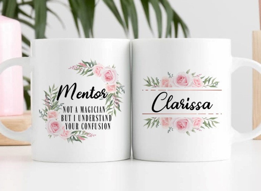 Mentor Mug Personalized Mentor Coffee Cup Mentor Gift Mentor Present Idea Mentor