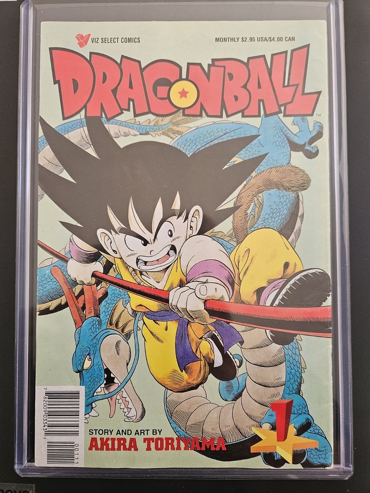 Dragonball #1 1998 1999 Viz Comic Book Fine Dragon Ball Goku VG