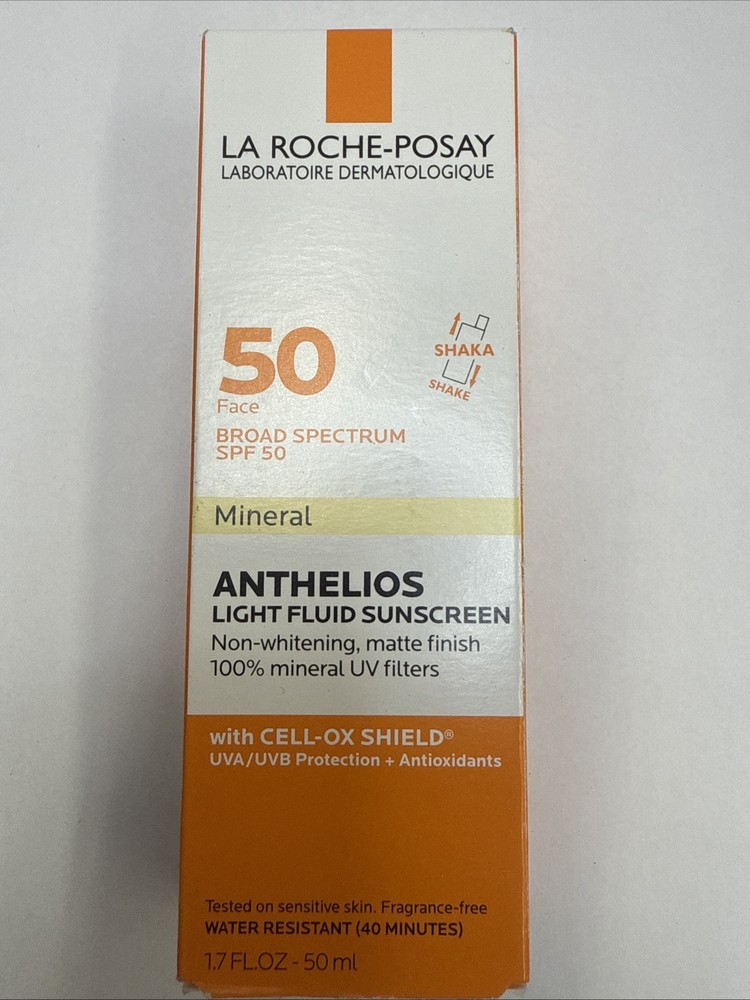 La Roche-Posay Anthelio Mineral SPF 50 Light Fluid Face Sunscreen 1.7oz
