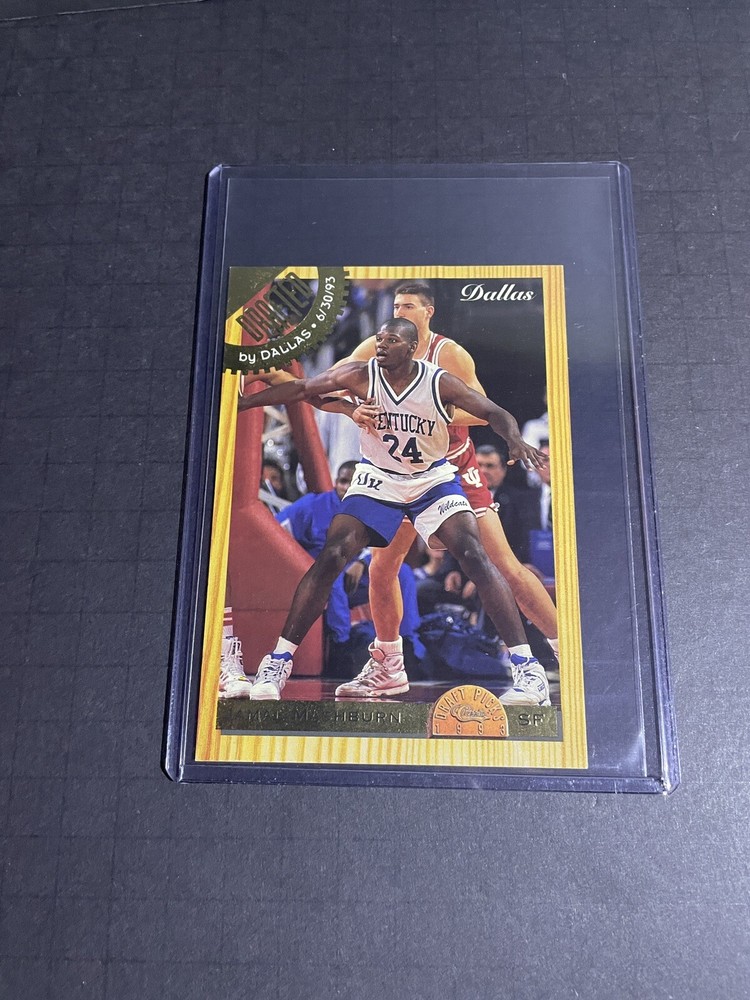 1993 Classic Draft Jamal Mashburn Jumbo Rookie (#/25000) Card #SE3
