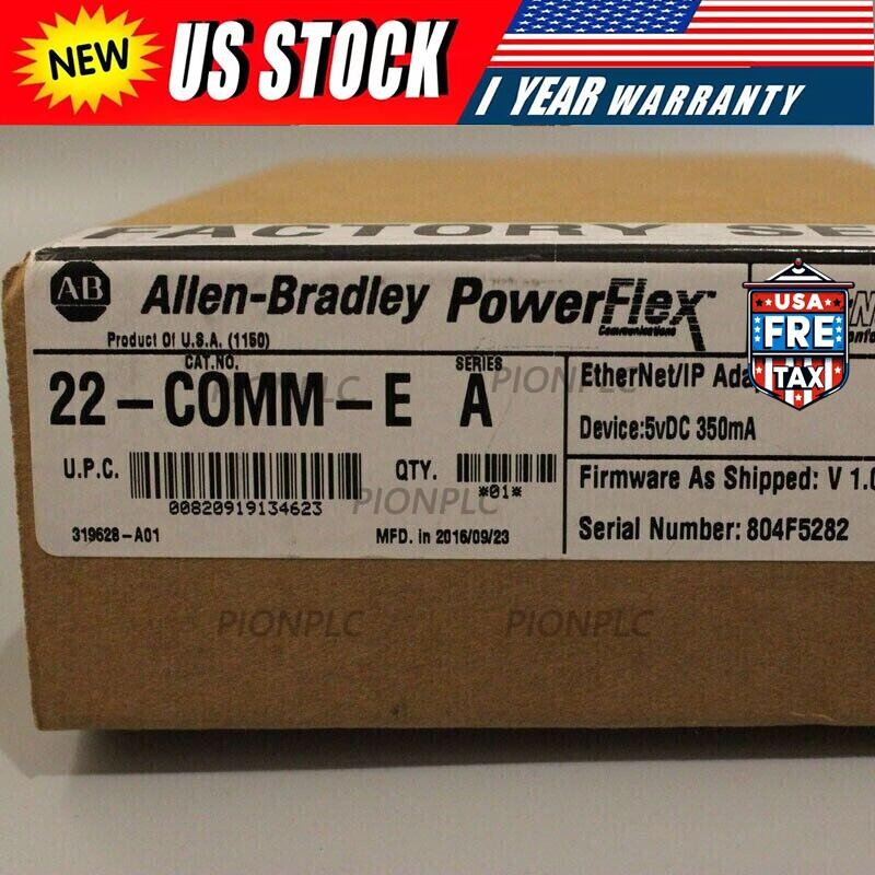 Allen-Bradley 22-COMM-E SER A PowerFlex Ethernet/IP Comm Adapter AB US Free Tax